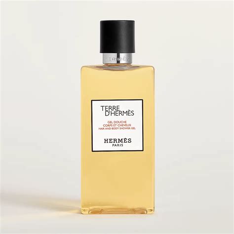 gel douche hermes|terre hermes hair and body shower gel.